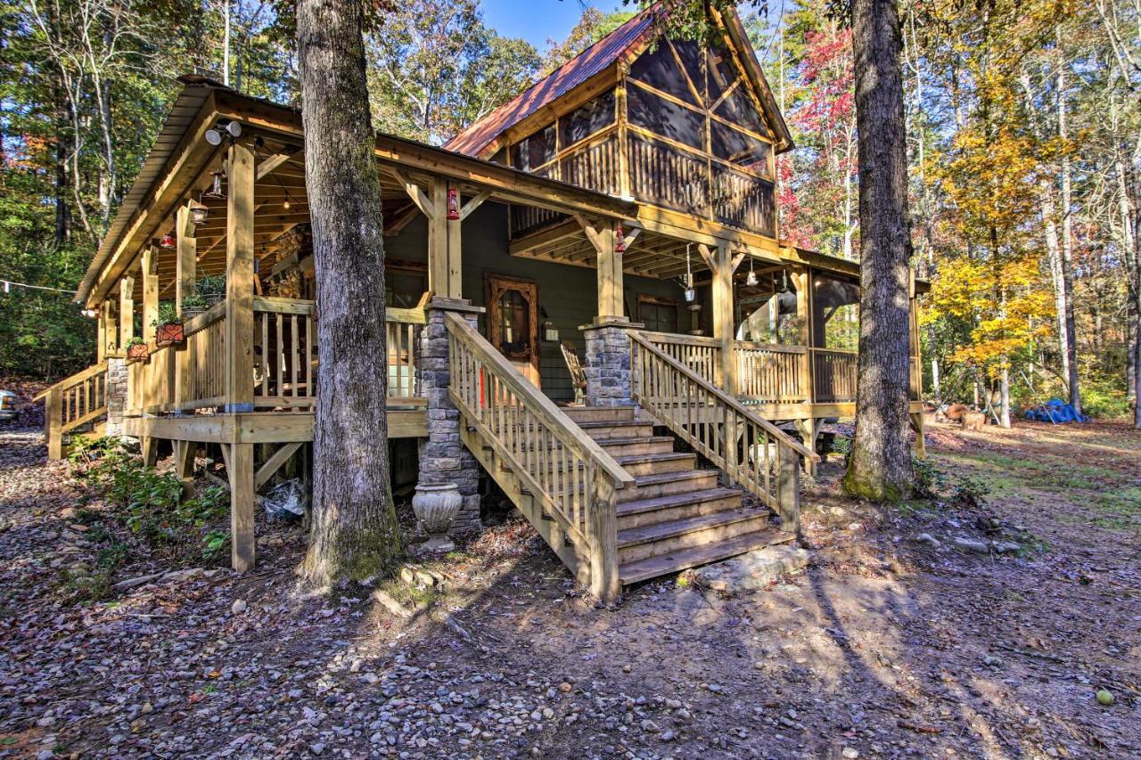 Villa 5-Acre North Georgia Mountain Retreat With Creek! Sautee Nacoochee Exterior foto