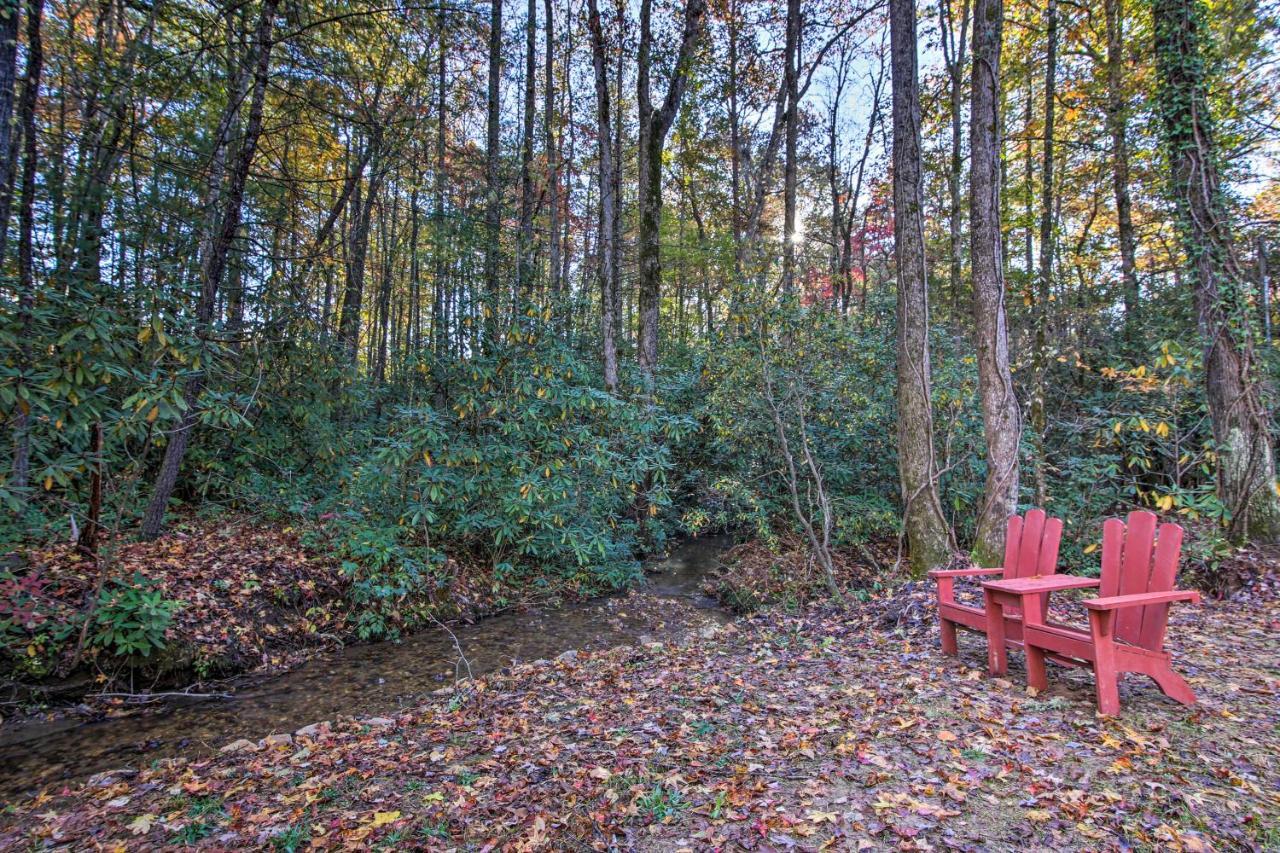 Villa 5-Acre North Georgia Mountain Retreat With Creek! Sautee Nacoochee Exterior foto